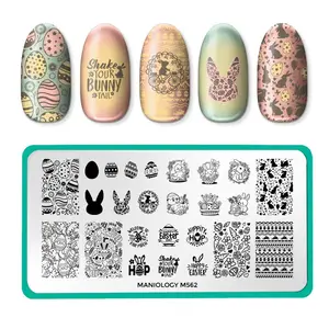 Bunny Bliss (M562) - Nail Stamping Plate