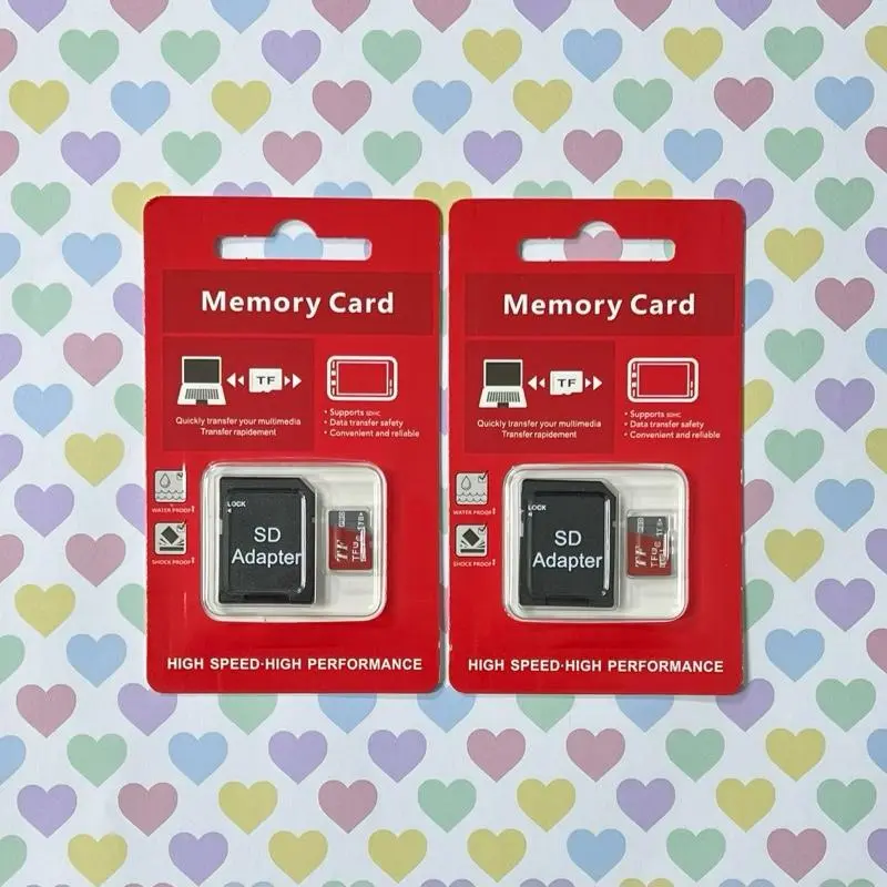 2-Pack 1TB Micro SD card, micro tf memory card with adapter is a flash SD card for tablets/cameras/mobile phones