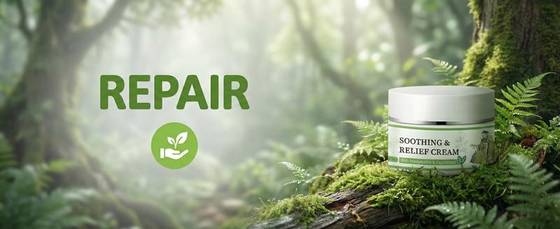 [TiktokBlackFriday]Soothing & Relief Cream with Honeysuckle & Peppermint - 30g, 100%25 Natural Plant Extracts, Gentle for All Ages, Fast Acting Relieve itching , Hydrates Dry & Sensitive Skin, Therapeutic Treatment for Flare-up,Eczema & Psoriasis