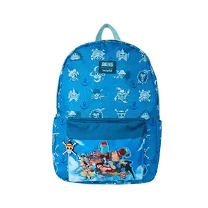 Loungefly Toei One Piece All-Over Print Nylon Full-Size Backpack