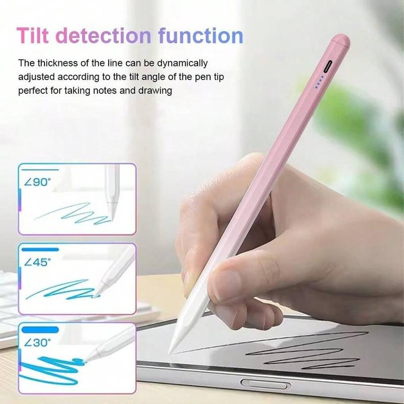 2-in-1 Stylus Smart Pencil for Drawing Writing USB Rechargeable ABS Material Compatible with iPad Air Android Tablets Smartphones Multicolor Halloween Gift