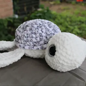Soft Tones Crochet Sea Turtle