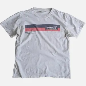 Oasis Usa Tour 1996 T-Shirt Reprint Vintage Style Rock Unisex S-3xl True Fit Cotton T-Shirt