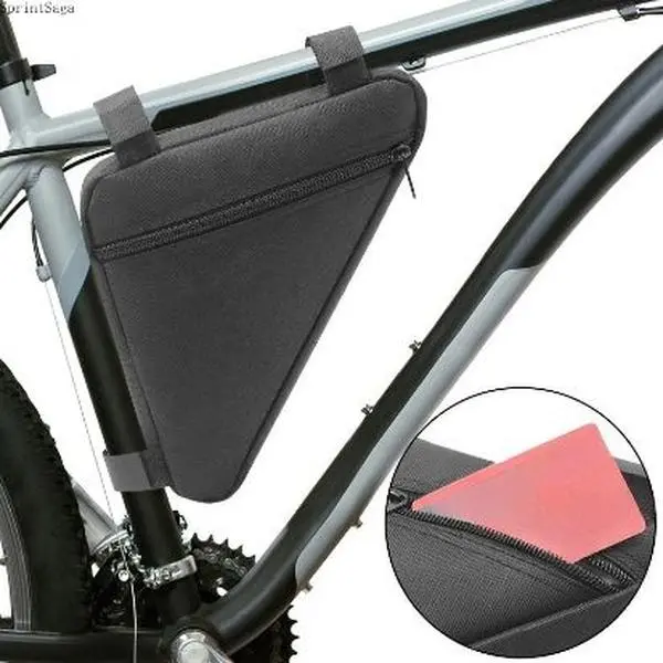 Bike Handlebar Bag for Cycling, Waterproof Front Storage Bag, Durable Lightweight Bicycle Pouch with Large Capacity, Easy Install for Mountain Bike, Road Bike, Outdoor Riding Accessories