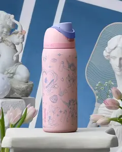 Ow32 oz. FreeSip Stainless Steel Water Bottle - Shot to the Heart, DUPE Version