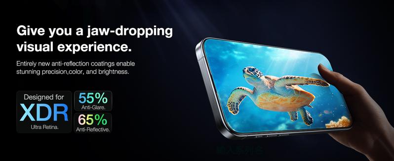 TORRAS Diamond Shield for iPhone 17/16/15 Pro Max Screen Protector [Military-Grade Protection] 9H+ Unbreakable Shatterproof Aerospace Tempered Glass Full Coverage InstaFit Shockproof Cellphone