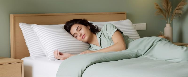 【New Year Deal】Utopia Bedding Premium Striped Bed Pillows for Back Stomach & Side Sleepers - Polycotton Soft Breathable Covers, No-Shift Construction, White, Pack of 2 - Polyester - Supportive Memory Foam 【New Year Deal】Utopia Bedding Premium Striped Bed Pillows for Back Stomach & Side Sleepers - Polycotton Soft Breathable Covers, No-Shift Construction, White, Pack of 2 - Polyester - Supportive Memory Foam