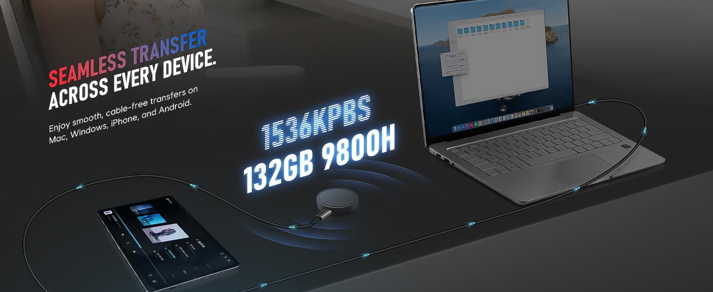 132GB Voice Activated Recorder + Digital Voice Recorder, Compact Audio Recorder, Audio Recording Device, Grabadora de Audio Digital, Device Rechargeable