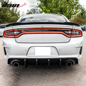 Rear Bumper Diffuser for Dodge Charger Widebody 2020-2023 IKON Style PP