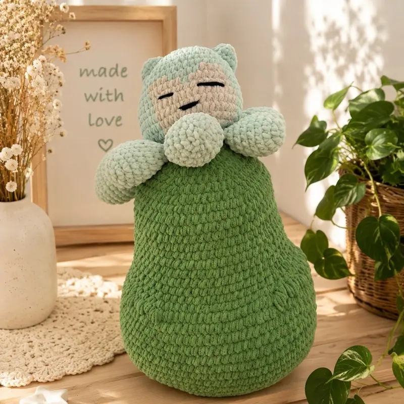 Green friend plushie