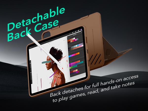 ESR for iPad Air 11/13 inch 2026 Case, iPad A16/10th Gen Case, iPad Pro 11/13 inch case, Air 5th/4th Case, Removable Magnetic Cover, Ultra-Stable Case with Pencil Holder, 9 Standing Angles, Shift Series