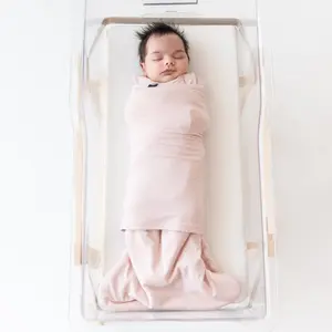 Sleep Bag Swaddler in Blush 1.0
