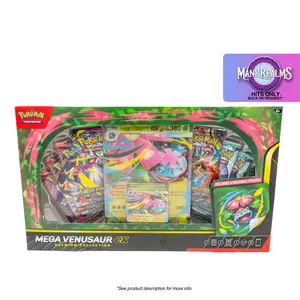 Mega Venusaur EX Premium Collection Box - Sealed or LIVE Rip