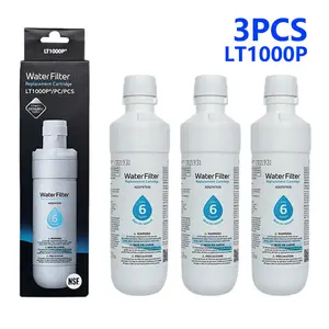 For LG LT1000P Refrigerator Water Filter, Kenmore ADQ747935, LT1000, LT1000PC, MDJ64844601, ADQ74793501, ADQ74793502, LMXS28626S, LMXS30796S, RWF4700AC,3 Pack