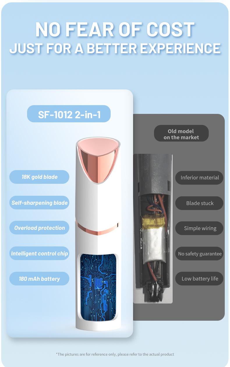 2 in 1 facial & eyebrow hair trimmer,Electric Eyebrow Trimmer, Lip Facial Body Hair Removal Tool, Facial Hair Care Tool, Electric Shaver Women, Eyebrow, Epilator Hair Remover 2 in 1 facial & eyebrow hair trimmer,Electric Eyebrow Trimmer, Lip Facial Body Hair Removal Tool, Facial Hair Care Tool, Electric Shaver Women, Eyebrow, Epilator Hair Remover