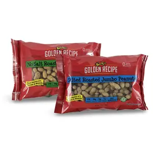 Gurley's Roasted Jumbo Peanuts – 24 oz Bag | Salted or No Salt Added
