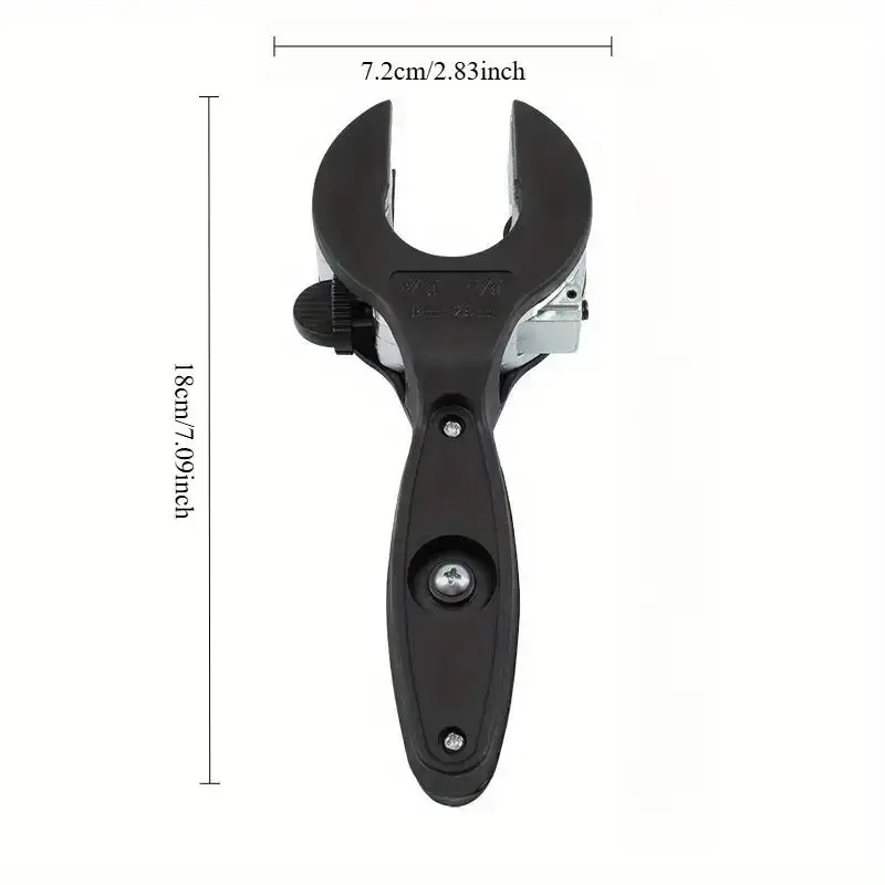 Single-Hand Ratchet Pipe Cutter Tool, Quick Cut for 5/16"-1 1/8" (8-29mm) Stainless Steel, Copper & Alu Cuts, Plastic Pipes, Convenient Tight Space Use, Easy Access Plumbing Home Improvement Hand Tool Single-Hand Ratchet Pipe Cutter Tool, Quick Cut for 5/16"-1 1/8" (8-29mm) Stainless Steel, Copper & Alu Cuts, Plastic Pipes, Convenient Tight Space Use, Easy Access Plumbing Home Improvement Hand Tool