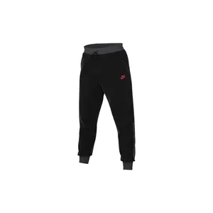 Sportswear Tech Fleece Men's Joggers Mens Style "Black/Dark Smoke Grey/Light Crimson" FB8002 013