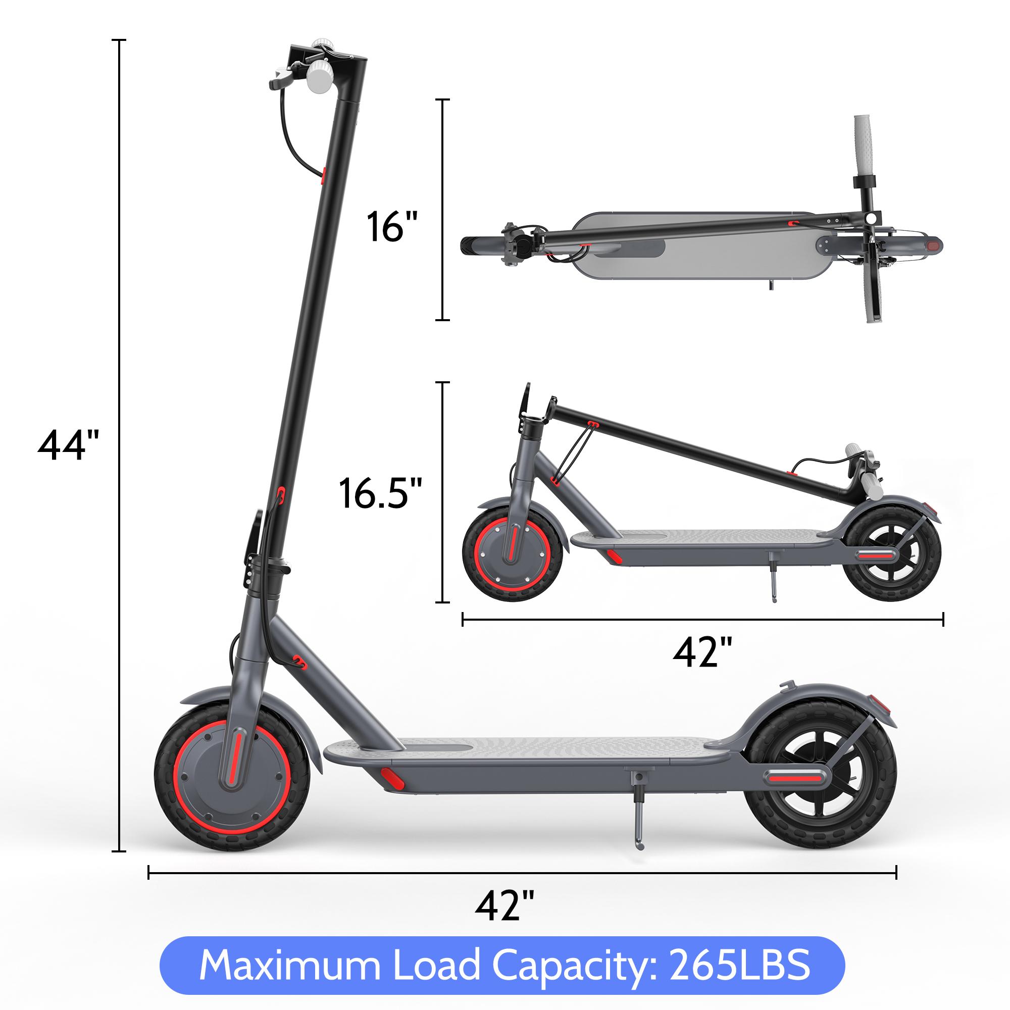 Parent Must-Have! 8+ Electric Scooter 350W Power 19Mph +12-18 Miles Range! Solid Tire + Dual Brakes= SafeFun! Folding + Cruise Control for Family Outings!#KidsElectricScooter