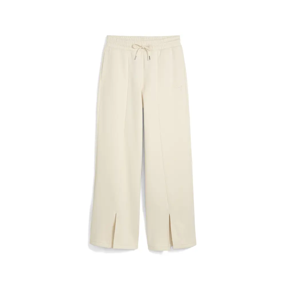 PUMA Womens Wardrobe Essentials Relaxed Pants Casual - Beige