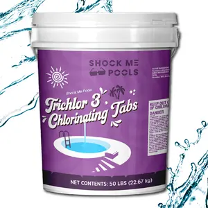 Shock Me Pools Trichlor 3 Inch Pool Tablets