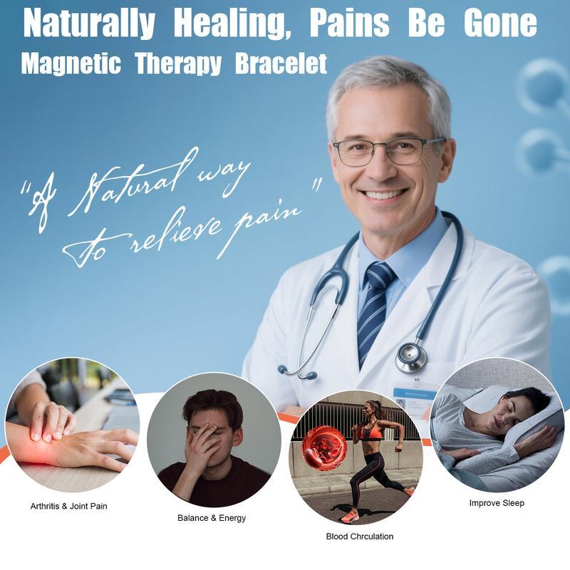 Men’s Magnetic Therapy Bracelet – 99.9% Pure Copper, 3500 Gauss Magnets, Adjustable with Tool, Hypoallergenic. Stylish Wellness Gift for Him. Men’s Magnetic Therapy Bracelet – 99.9% Pure Copper, 3500 Gauss Magnets, Adjustable with Tool, Hypoallergenic. Stylish Wellness Gift for Him.