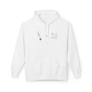 Rockets over Airplanes Hoodie