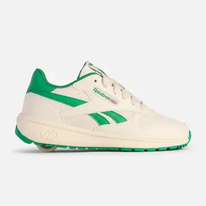 Reebok Heelys - Classic Limited Edition Green and Cream Heelys skate shoes