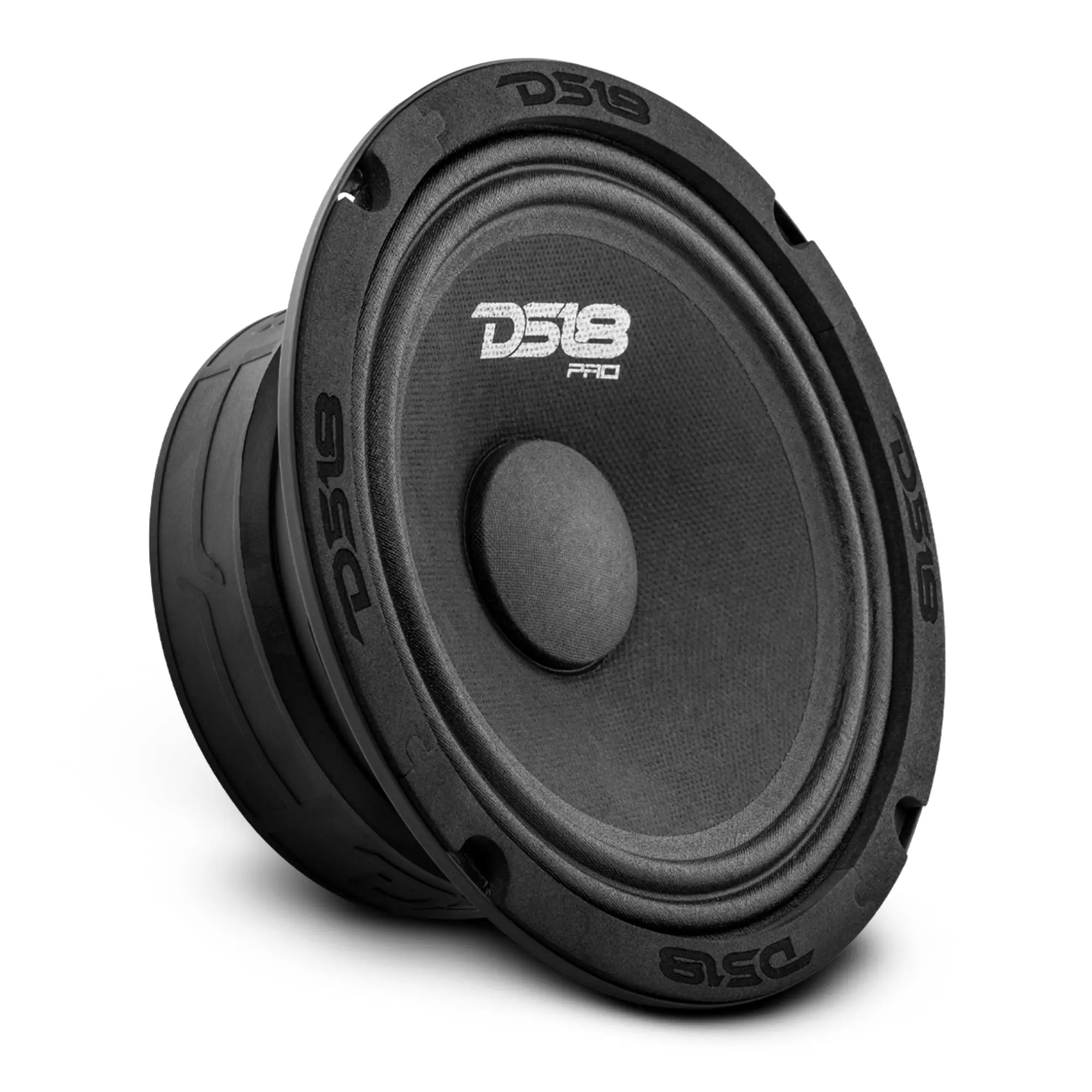 DS18 PRO-GM6.4 6.5" Mid-Range Speaker, 480 W, 4-Ohm Loudspeaker, Car Audio Speaker, Midrange Car Speakers