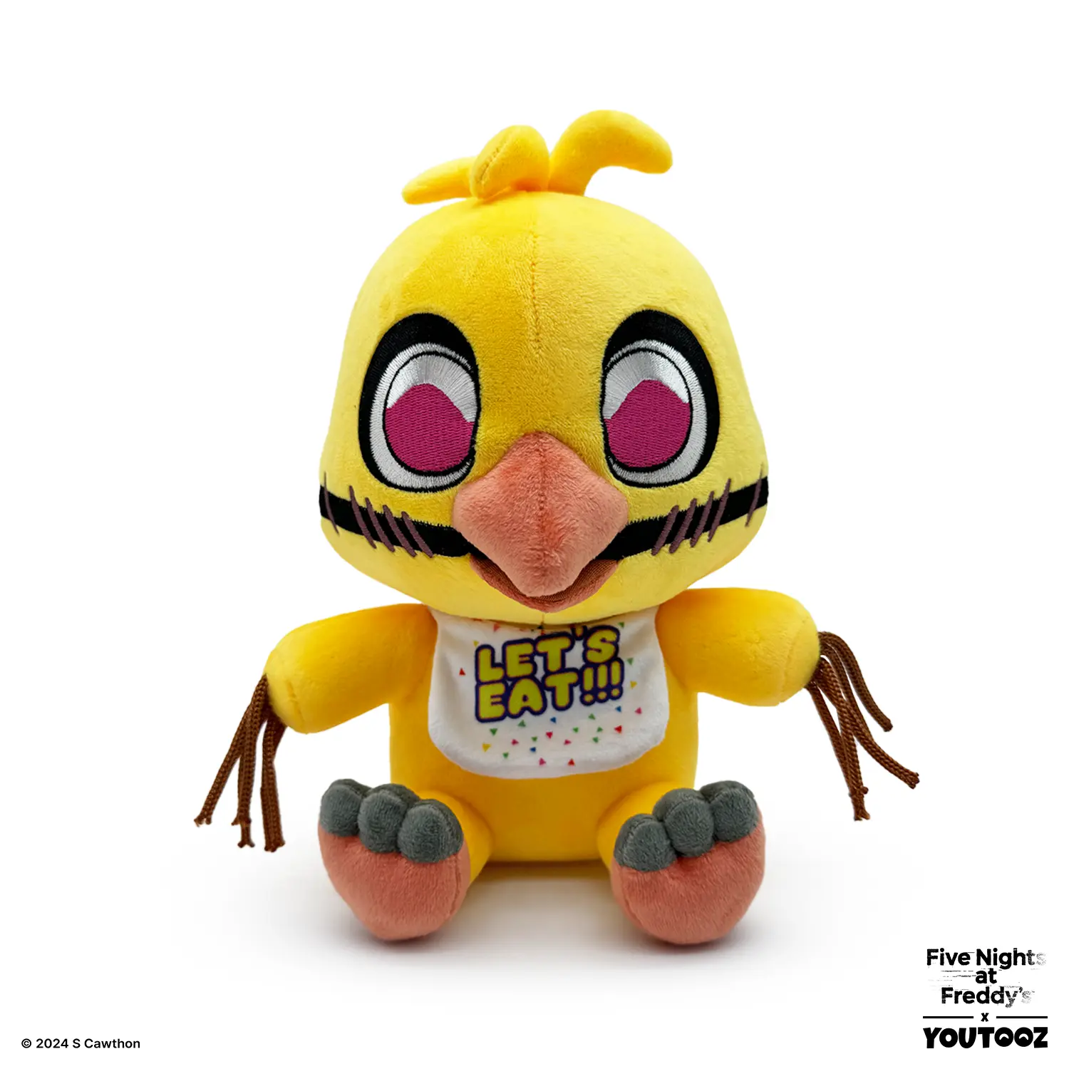 Youtooz FNAF Withered Chica 9" Collectible Plush, Five Nights at Freddy's Stuffed Animal, Stuffed Animals