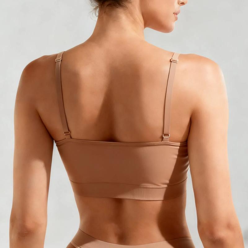 1/2PCS Women's Wireless Sculpt BraComfort Bralettes Suitable for up to 44DD NOUnderwire Unlined Cami Bra Seamless Tshirt BrasSports Bra Everyday Daily Wear Breathable