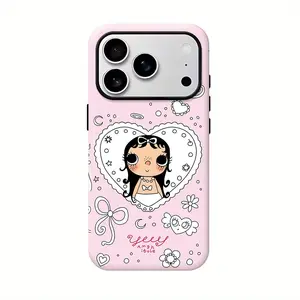 8 Styles Dreamy INS Glittering Big Eyes Comic Girl Phone Case for iPhone 17 Pro Max 16 15 14 13 12 11 Samsung S21 S22 S23 S24 S25 Slim Lexan Polycarbonate Durable Gift For Her