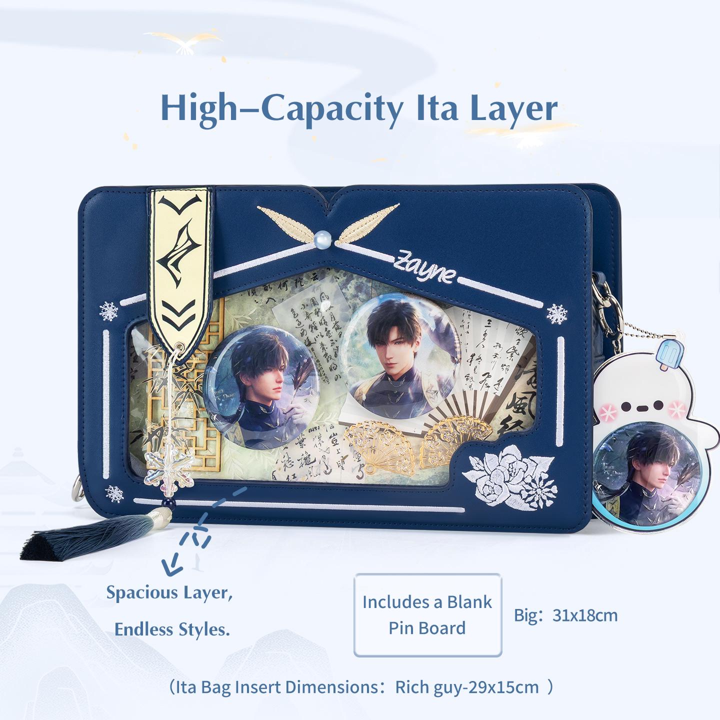 The Junco Love and Deep Space Zayne Jasmine Ita Bag - Chinese The Junco Love and Deep Space Zayne Jasmine Ita Bag - Chinese