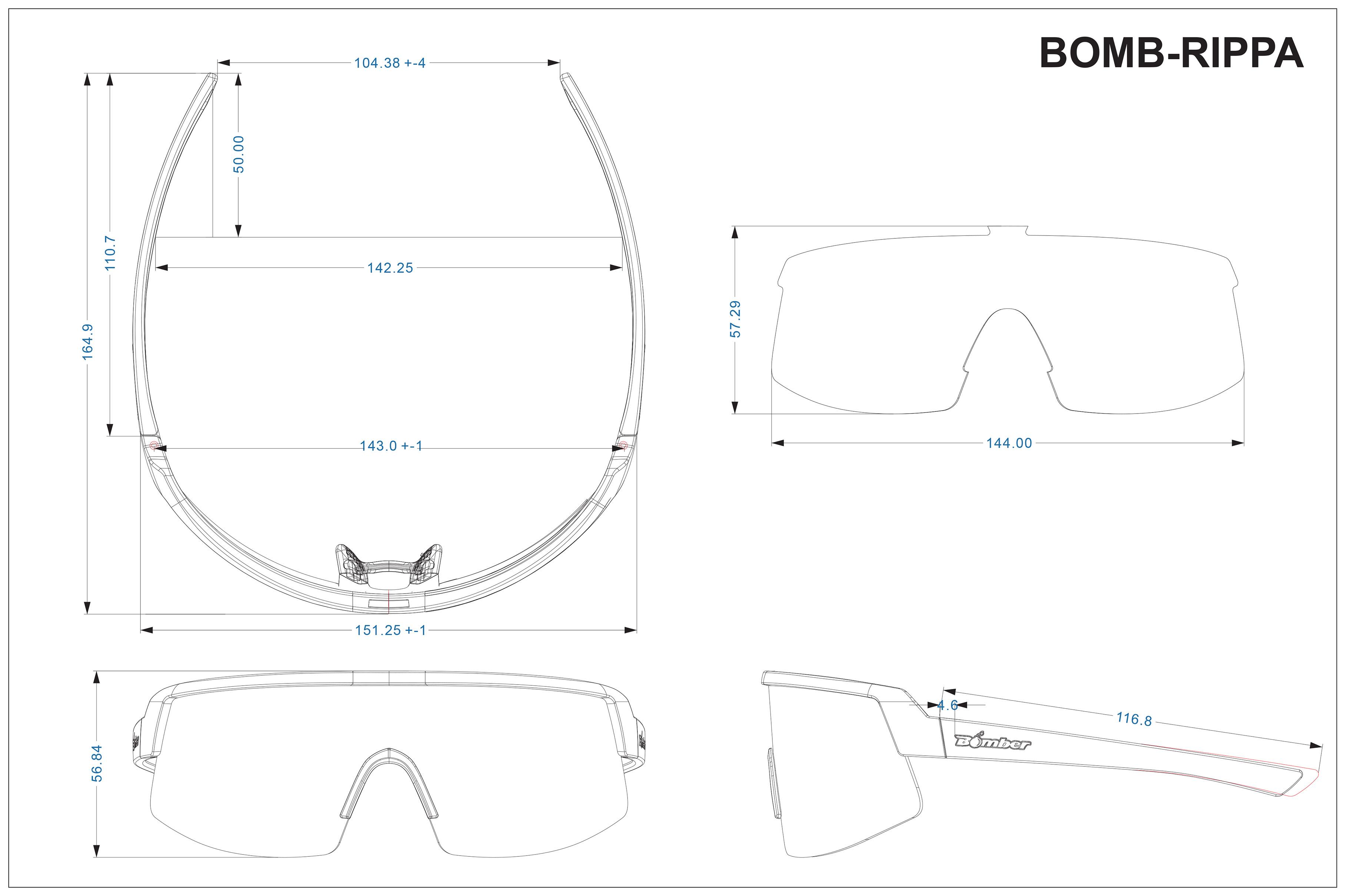 Bomber Tortoise Collection ANSI Z87+ Safety Sunglasses - Unisex Bomb Rippa, Buzz Bomb & Clutch Bomb - Limited Edition with Polarized Safety Lenses and Removable Side Shields
