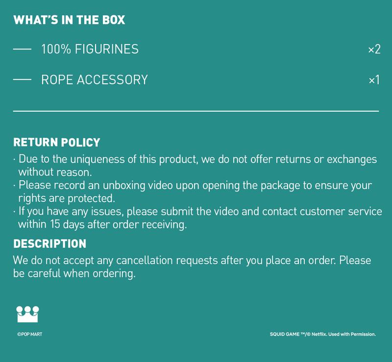 POP MART MEGA SPACE MOLLY 100% Squid Game