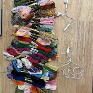112 Colours Embroidery Thread Set,Embroidery Floss,8 Metres 6 Thread Each,Embroidery Thread Cotton Embroidery Thread Set for Embroidery Crafts Knitting Bracelet Thread Sewing Thread Cross Stitch Work