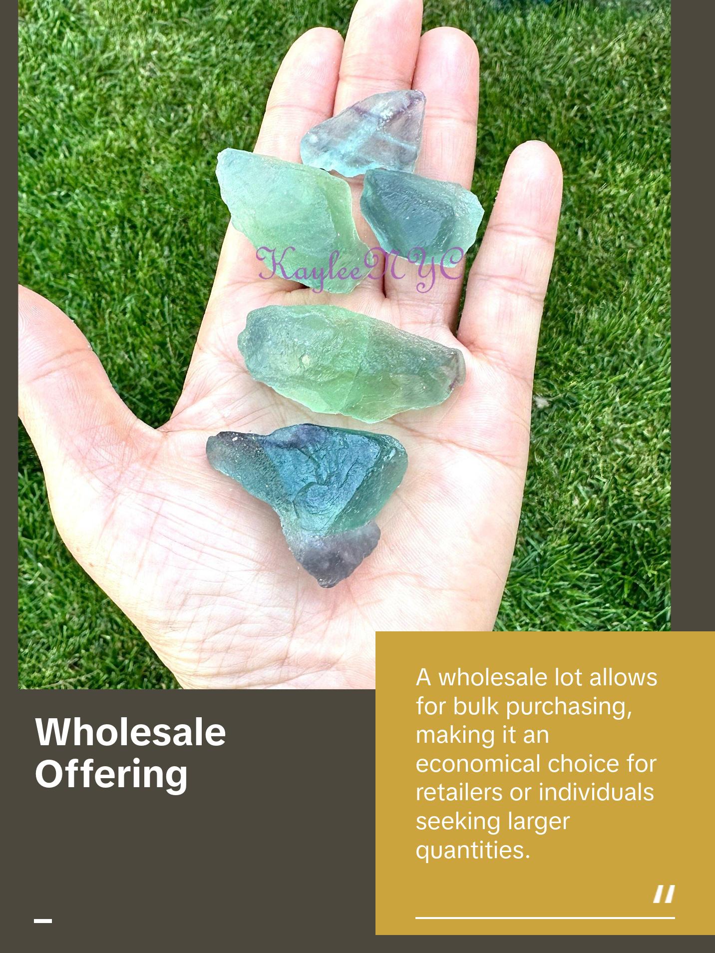 Wholesale Lot 2 Lbs Natural Green Fluorite Crystal Raw Nice Quality