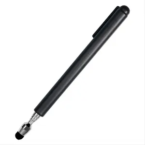 Universal Telescopic Stylus Pen for Touch Screens,Retractable Pointer Stick & with Special Flocking Tip (Black)