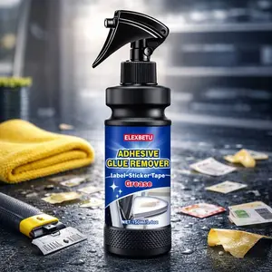 【ELEXBETU GlueGone】GlueGone, Adhesive Glue Remover Professional Stickers Labels Residue Remover for Cars Home Surface Protection 150ml,car adhesive glue remover,car stuff,truck stuff,auto residue remover, Heavy Duty Mold Remover Gel,fun gadgets for men