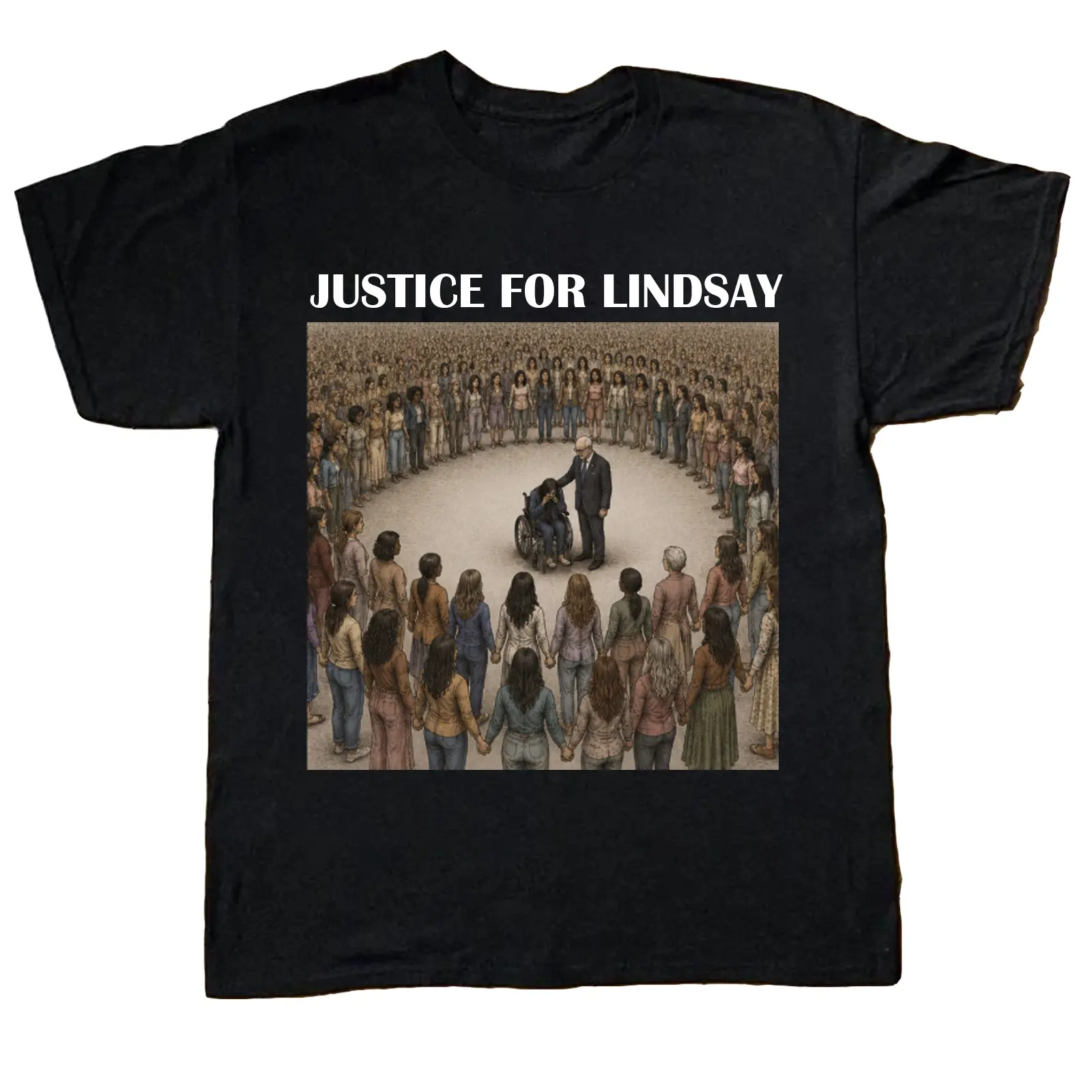 Justice For Lindsay Comfort Color Tee Kevin Reddington Lawyer Tee Ring Spun Cotton Casual Soft Washed T-Shirt Trendy Tops Perfect Gift