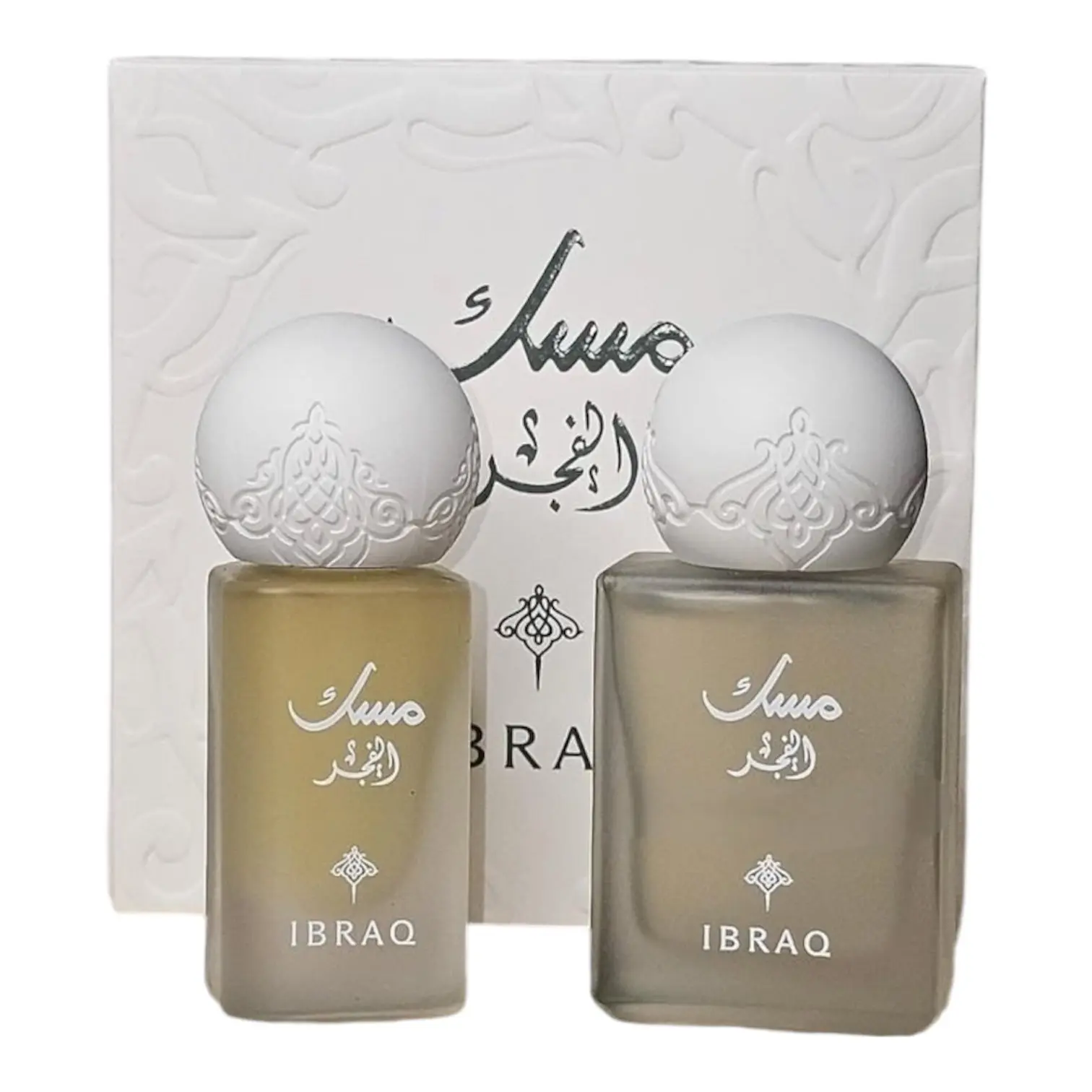 Fajr Musk Mini Fragrance for Unisex, 2-Piece Scent Set with 10ml and 6ml Travel Size Bottles
