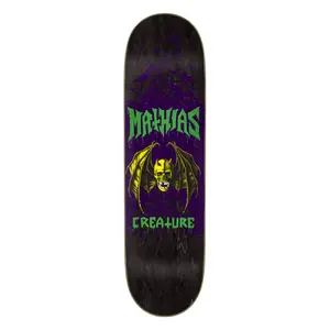 Creature Skateboard Deck Torres Skull Bat Stumps 8.51" x 31.88"