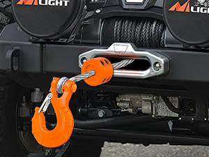 Nilight Forged Steel Winch Hook 3/8" Grade 70 Safety Latch Winch Cable Hook Stopper & Clevis Slip Hook Sets, Included Allen Wrench,Max 35,000 lbs Adjustable Rope Quick Connect Couplers Nilight Forged Steel Winch Hook 3/8" Grade 70 Safety Latch Winch Cable Hook Stopper & Clevis Slip Hook Sets, Included Allen Wrench,Max 35,000 lbs Adjustable Rope Quick Connect Couplers