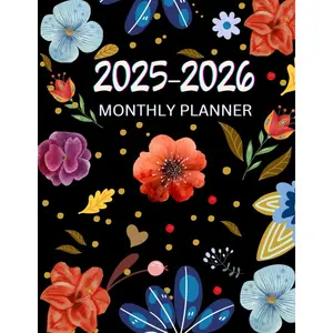 2025-2026 Monthly Planner: Two-Year (January 2025 through December 2026) with Motivational Quotes and Holidays Paperback – March 22, 2024