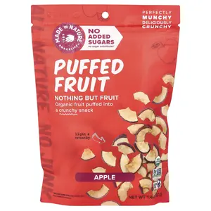Made in Nature Puffed Fruit, Apple, 1.4 oz (39.7 g)