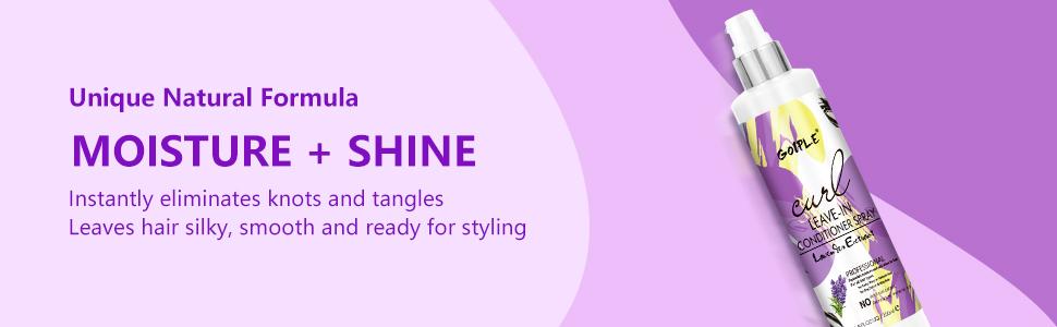 Shea Moisture Coconut & Hibiscus Curl Enhancing Smoothie - Leave-in Conditioner Spray for Curly Wavy Hydrate Hydrating