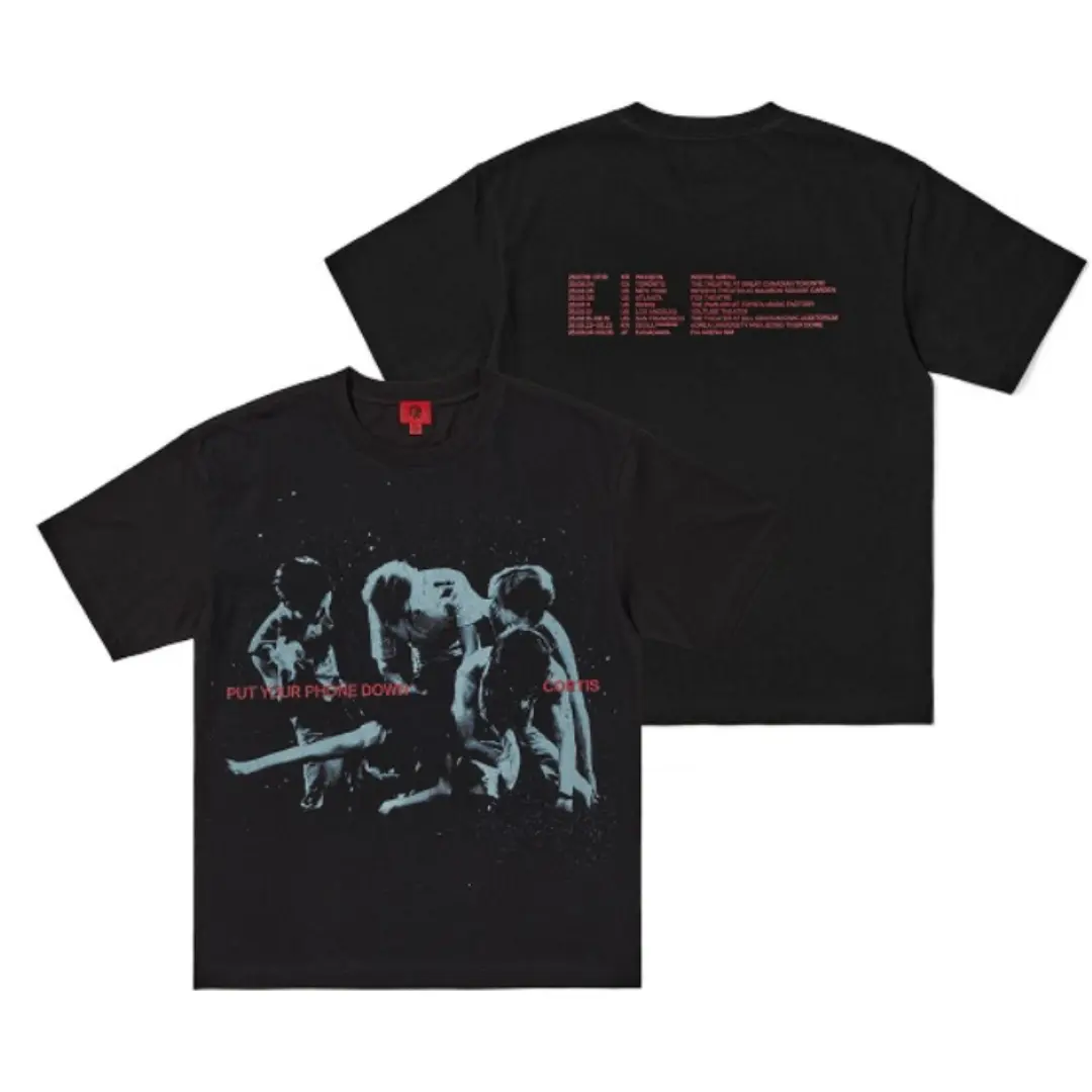 Cortis Tour Routing Classic Black T Shirt Fan Merch, Cortis Tour 2026 Routing T Shirt Black Concert Outfit