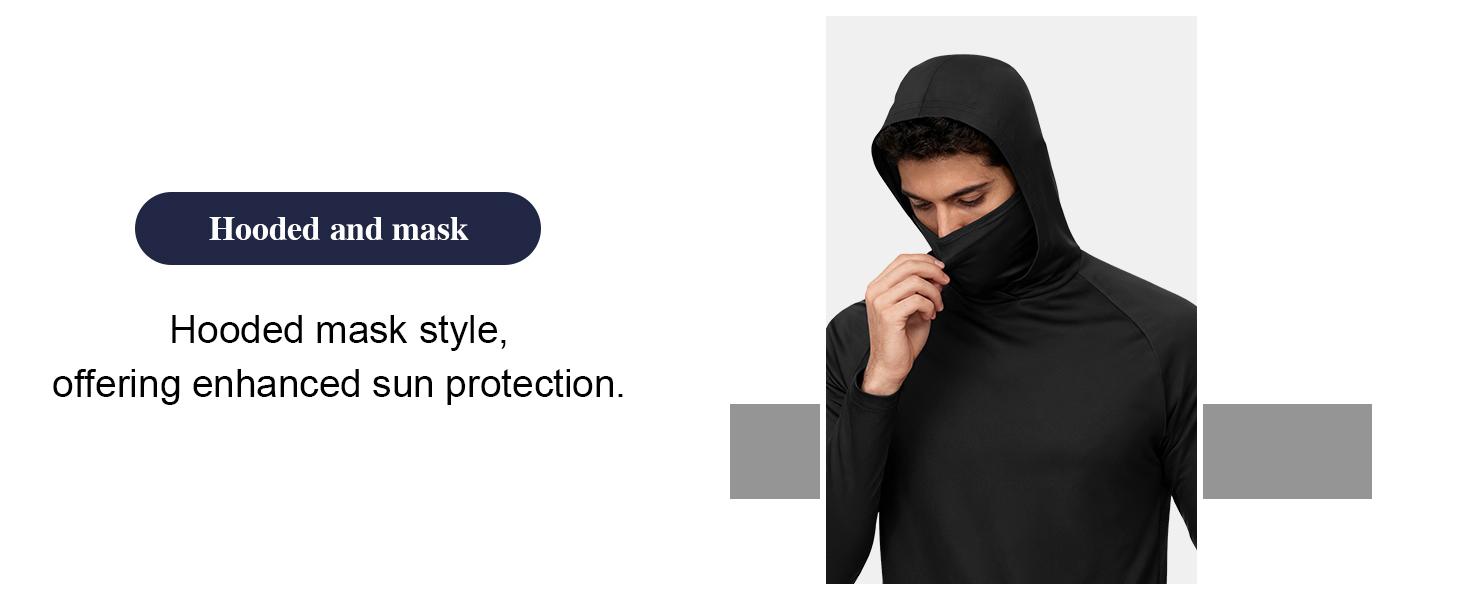 3 PACKS Men's Athletic Hoodies Long Sleeve Fishing Shirts for Men Hooded Set with Face Mask 3 PACKS Men's Athletic Hoodies Long Sleeve Fishing Shirts for Men Hooded Set with Face Mask