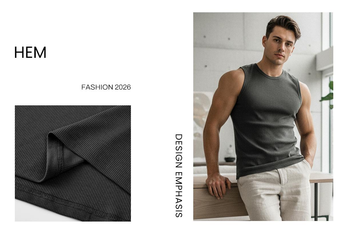 JMIERR Men's Ribbed Tank Tops Knit Sleeveless Workout T Shirt Muscle Gym Fitness Tee