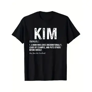 Funny Kim Definition Shirt - Kim Meaning Graphic Tee with Kim Dictionary Definition - Unisex Crewneck T-Shirt for Men & Women (S-XXXL) - Birthday/Christmas Gift for Kim Fans - Soft Stretch Everyday Casual Tee - Funny Kim Lover Present - All-Season F